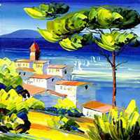 欧美古风风景美女头像