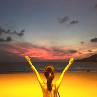 微信头像有字有风景图