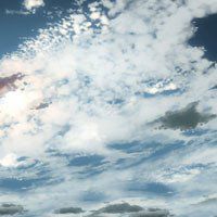 男生头像风景油画高清