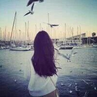 男头像侧脸高清风景