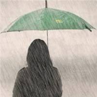 巴黎铁塔雨季风景头像