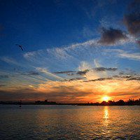 转运招财风景微信头像