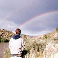 风景明星头像真实照片