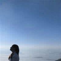 风景手绘简单唯美头像