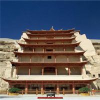 蓝天白云头像女生风景