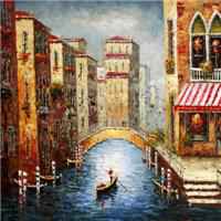 风景中小花唯美特写头像