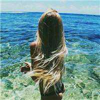 蓝天白云风景头像女生头像