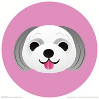 小狗头像帽子手工