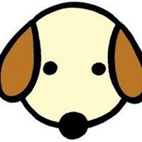 一个男孩一个小狗头像