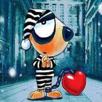 呆萌黑白小狗头像