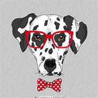 可爱小狗头像萨摩耶