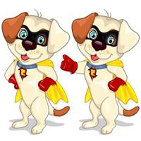 小狗头像画法视频