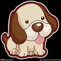 小狗头像手工