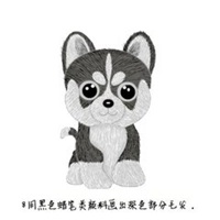 狗头像搞笑哈士奇