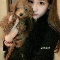 小萝莉抱狗狗头像