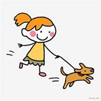 女生抱狗狗头像高清