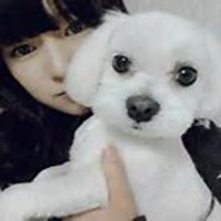 西瓜头小孩抱狗头像