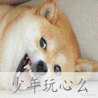 红脸蛋秋田狗头像