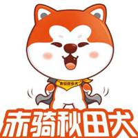 逗比秋田犬狗狗头像