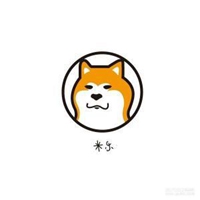 红脸蛋秋田狗头像