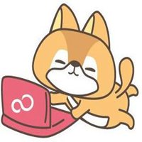 秋田犬小狗头像