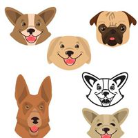 可爱狗狗头像可爱