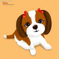 可爱狗头像中华田园犬