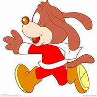 可爱狗头像漫画