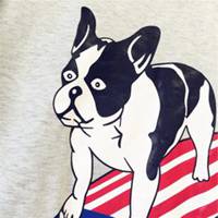 一个卡通小狗头头像