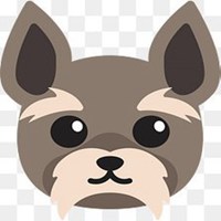 唯美卡通女生牵狗头像