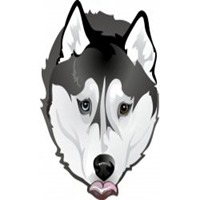 傻狗头像情侣头像卡通