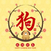 熊猫狗头像卡通