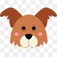 素描狗头像卡通头像