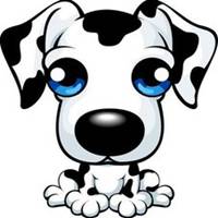 狗头像卡通简笔画