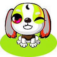 狗头像卡通简笔画