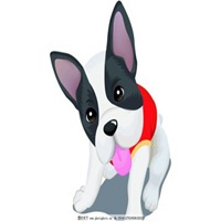 素描狗头像卡通头像