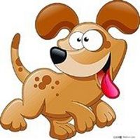 卡通女报狗头像