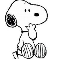 傻狗狗头像卡通