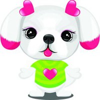 傻狗狗头像卡通