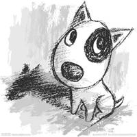 卡通柴犬狗狗头像