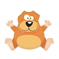 狗头像可爱卡通可爱