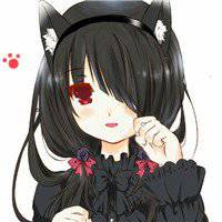 短发猫耳日漫头像