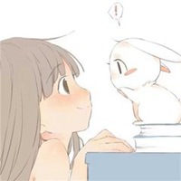 动漫猫耳男女动漫情侣头像