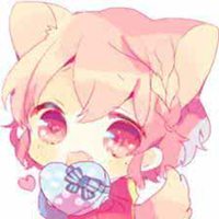 动漫简约女生猫耳头像