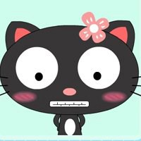 黑猫头像动漫高冷