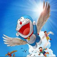 哆啦a梦图片头像带文字