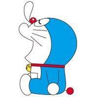 哆啦a梦白边头像