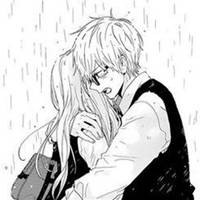 国外非主流抱猫头像