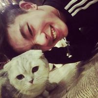 情侣抱猫头像一男一女