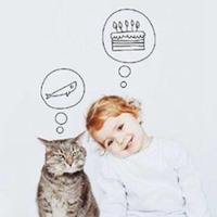 动漫男生抱白猫头像